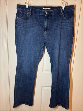 Levi’s Jeans Plus Size 24 W 725 High Rise Bootcut Denim Blue
